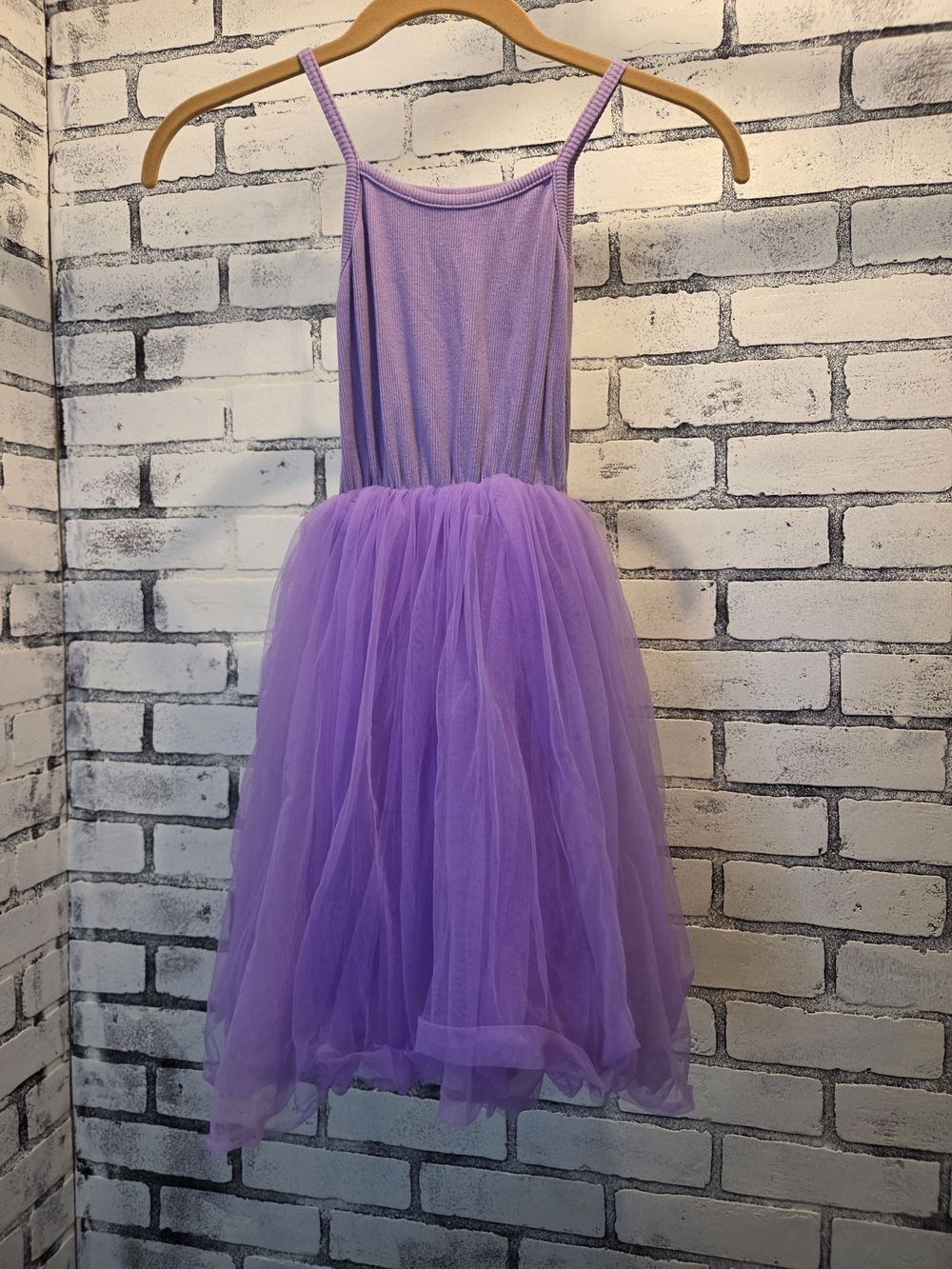 Purple Tulle Girls' Costume Dress